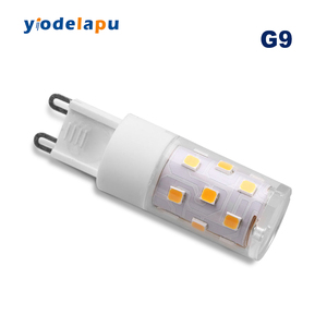 หลอดไฟ LED G9 ประหยัดพลังงาน <span class=keywords><strong>LAPU</strong></span> 220V 4.5-5W SMD 2835 เซรามิก PC สำหรับใช้ในบ้าน ได้รับการรับรองมาตรฐาน RoHS CE ปรับความสว่างได้ - Product Image 2