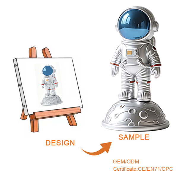 Manufacturer Custom Design Cartoon 3D Printed Action Figure Silicon Art Toy Collectible Pvc Rubber Anime Small Figure Toys