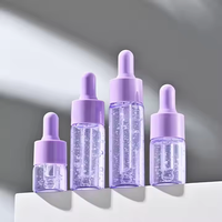Flacons compte-gouttes miniatures colorés de 1 ml/2 ml/3 ml/4 ml/5 ml pour échantillons de crème de soin et de gouttes pour les yeux, flacons en verre pour huiles essentielles