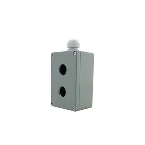 1 2 3 4 5 furos 22mm exproof botão interruptor caixa de alumínio ao ar livre à prova d&#39; água