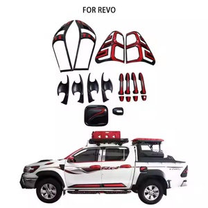 Nouvelle conception d'accessoires de voiture, couvercle de réservoir d'essence ABS pour Toyota HILUX REVO 2020 - Product Image 1