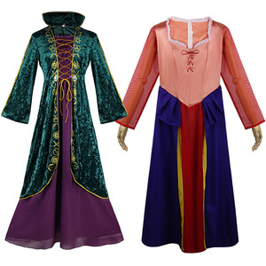Robe de cosplay Witches Gone Wild 2, costume médiéval d'Halloween, cape en velours, tenue de scène pour jeu de rôle - Product Image 3