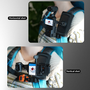 Soporte de Correa de Mochila con Rotación de 360 Grados con Adaptador de Expansión de Carcasa y Soporte para Accesorios <span class=keywords><strong>DJI</strong></span> Pocket3, <span class=keywords><strong>Precio</strong></span> de Fábrica - Product Image 5