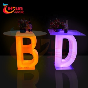 Moderno LED lettera <span class=keywords><strong>Bar</strong></span> tavolo decorazione mobili cambia colore nuovo prodotto per la casa <span class=keywords><strong>Bar</strong></span> - Product Image 6