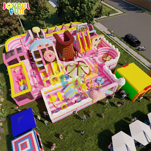 Parque Inflable Comercial de Dulces y de Ensueño, Parque Infantil Inflable, Diversión Alegre al Aire Libre - Product Image 2
