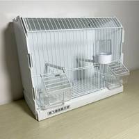 Promotion Offre Spéciale Vente en Gros Usine Cages à Oiseaux de Bonne Qualité Perroquets Canaris Volières en Métal Acier Cage d'Exposition pour Oiseaux