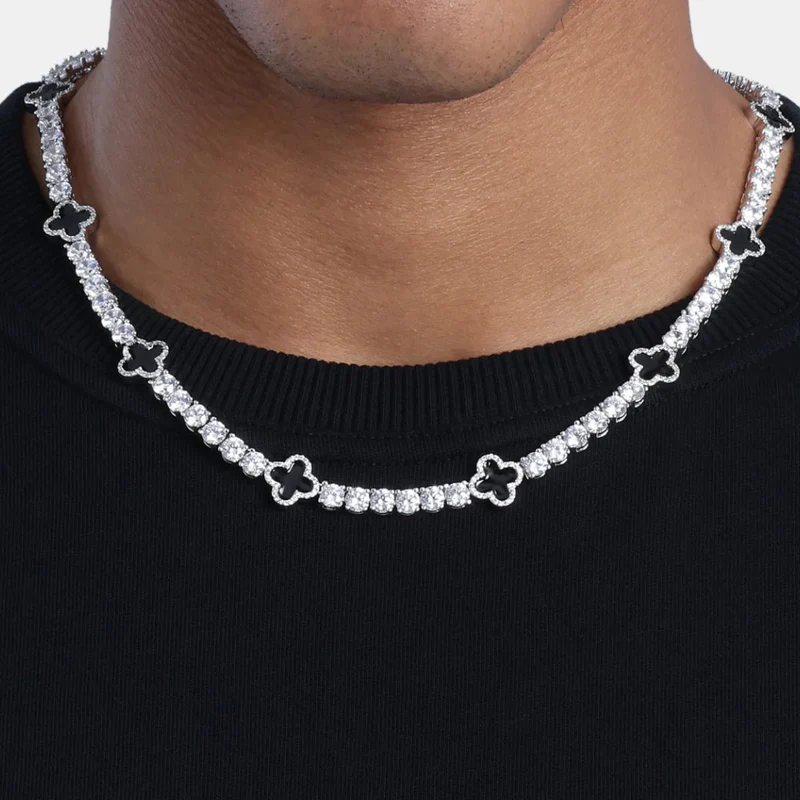 Fashion Ladies Diamond Necklaces Set with