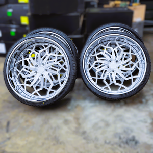 Jantes en alliage forgé à 5 trous, peintes, à grand rebord, 20-24 pouces, pour <span class=keywords><strong>Corvette</strong></span> CHEVY RUCCI, multi-rayons 6x139.7 - Product Image 4