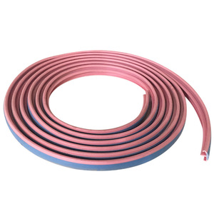 شريط حماية حواف مرن من المطاط، شريط حواف من البي في سي على شكل حرف U لتزيين حواف الأثاث والطاولات - Product Image 3