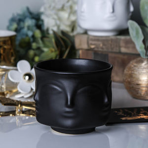 Fiore Piante in vaso giardino di casa Testa Fioriera macetero Viso Fioriere vasi per fiori decorativi <span class=keywords><strong>cactus</strong></span> succulente plantenpot vasi - Product Image 3