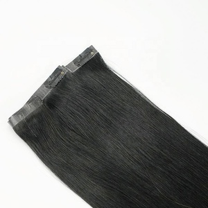 Extensiones de Cabello Humano con Clip, Estilo Europeo, Remy Virgen, Sin Costuras, Invisibles, Sin Procesamiento Químico - Product Image 5