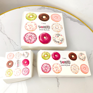 Kotak Kemasan Makanan Cepat Saji Ramah Lingkungan untuk Grosir, Kue, Roti, Mochi, Donat, Sushi, Kue Kering, Desain Kemasan Makanan untuk Dibawa Pulang - Product Image 4