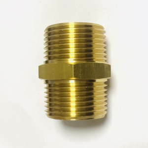 Raccordi Esagonali Maschio in Ottone 1/4 3/8 1/2, Adattatori NPT, Connettori per Tubi - Product Image 3