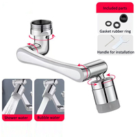 Robinet de bassin 1080 degrés robinet de montée et de chute avec buse anti-éclaboussures visage de toilette brossage des dents fabricant en Chine