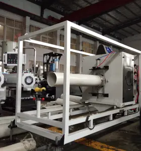 Dubbele Schroef Extruder Machines Voor Het Maken Van 315-630Mm Pvc Watertoevoerleiding Plastic Pvc Extruders