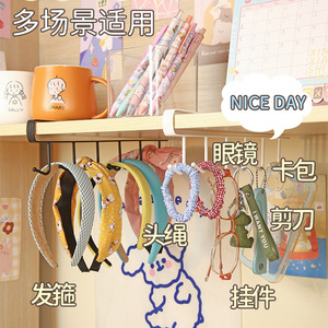 Heavy Duty Wall Mounted Hooks Behind Door Rectangle Black And White Towel Coat <b>Hat</b> <b>Holder</b> No Drill Installation - Product Image 2