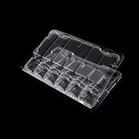 Boîte d'expédition R-PET transparente/6 plantes