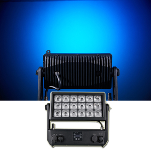 IP65กลางแจ้ง18x20W rgbwa UV 6 in <span class=keywords><strong>1</strong></span>ใช้แบตเตอรี่ DMX ไร้สายไฟ LED ติดผนังไฟเวทีสำหรับงานแต่งงานคลับบาร์ - Product Image 4