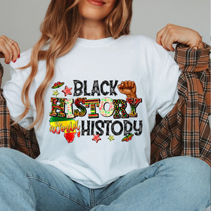 Trasferimento DTF Personalizzato 'La <span class=keywords><strong>Storia</strong></span> Afroamericana è la <span class=keywords><strong>Storia</strong></span> del Mondo' per il Mese della <span class=keywords><strong>Storia</strong></span> Afroamericana - Product Image 1