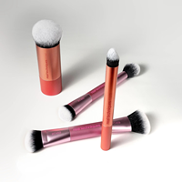 1156 Real Technique Travel-ready Glam Travel Concealer Contour Full Beat 4 Piece Makeup Brush Kit Set