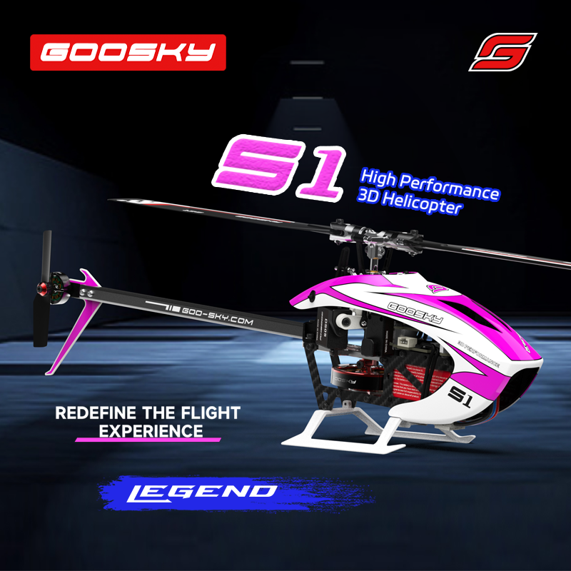 GOOSKY S1 6CH 3Dエアロバティックデュアルブラシレスダイレクト