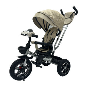 New Model Hot Sale Cheap Price Steel Frame 3-6 Years Old Baby Tricycle 4 in 1 Kid Push <strong>Trike</strong> Stroller Bike <strong>with</strong> <strong>Parent</strong> <strong>Handle</strong> - Product Image 3