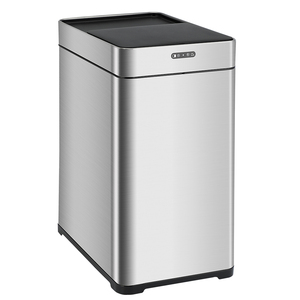 <span class=keywords><strong>30L</strong></span> Thép Không Gỉ Mỏng Thùng Rác Có Thể Nhà Bếp Vuông Cảm Biến Điện Tử Chất Thải <span class=keywords><strong>Bin</strong></span> Hộ Gia Đình Bàn Đạp Mở Thùng Rác <span class=keywords><strong>Bin</strong></span> - Product Image 1
