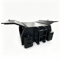 Auvent de camionnette en alliage d'aluminium personnalisé Jinxin (Canopy004) Capacité personnalisée pour Hilux Ranger D-Max Camionnettes 4x4 robustes