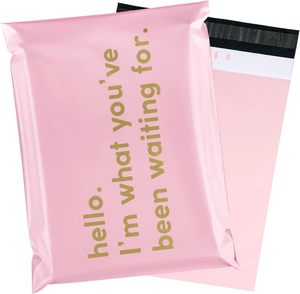 Bolsa de Envío con Autosellado, Diseño con Texto Comercial Impreso - Product Image 1