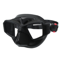 Masque de plongée en verre trempé pour adulte Masque de plongée en silicone liquide avec lentilles de prescription Masque de film anti-buée pour la plongée en apnée