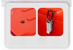 Hộ Gia Đình Sẵn Sàng Tàu Cổ Jumbo Vuông Xô Đá 20L + 23L + 30L + 40L Thép Không Gỉ Lưu Trữ Nồi Bộ Của 4 - Product Image 5