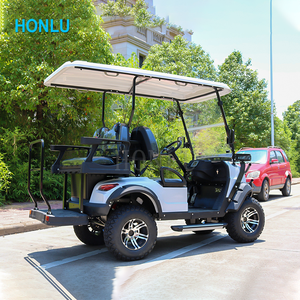 4 Seater Golf Buggy Cart,gas with Rear <b>Box</b> Golf Cart - Product Image 3