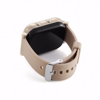 Plataforma de software gps tracker mejores corredores Reloj gps T58 azul lindo compatible con la tarjeta SIM
