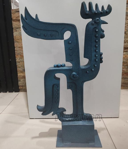 Скульптура орла медный материал литье настраиваемый художественный Декор для дома Настольный Декор - Product Image 6