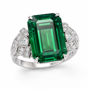 Anello con design geometrico Anello da dito in stile vintage per donna - Product Image 1