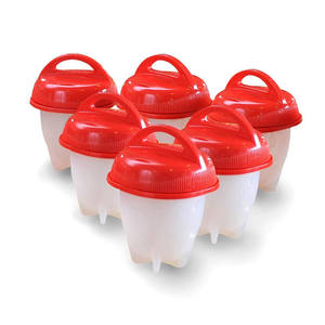 Lot de 6 mini-cuiseurs à œufs vapeur en silicone écologiques pour la cuisine domestique par Supplier - Product Image 3
