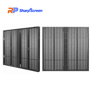 Affichage LED personnalisé en couleur |   <span class=keywords><strong>Film</strong></span> et maille transparents et flexibles |   Écran publicitaire HD pour extérieur et vitrine - Product Image 1