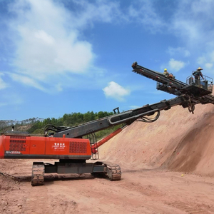 สว่านเจาะยึดสำหรับป้องกันความลาดชัน สว่านเจาะยึดไฮดรอลิก สว่านเจาะยึดพร้อมปั๊มแรงดันสูง - Product Image 1