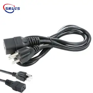Eu US Plug câble d'alimentation E14 E12 support de lampe sel lampe cordon d'alimentation avec interrupteur 303