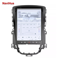 NaviHua-reproductor de DVD con pantalla táctil para coche, sistema Multimedia de Radio, Audio, vídeo estéreo, Android, para OPEL ASTRA J, 2013-2018