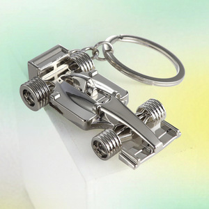 Tùy Chỉnh Sáng Tạo F1 Racing Keychain Mặt Dây Chuyền Brass Racing Câu Lạc Bộ Ngoại Vi Lưu Niệm Laser Logo Carabiner Keychain Món Quà Nhỏ - Product Image 4