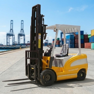 Carrello Elevatore Elettrico da 1, 2, 3 Tonnellate con Batteria al Litio e Motore AC, Controbilanciato per Logistica di Magazzino, Produttore OEM - Product Image 1