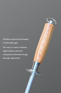 Bâton d'affûtage de couteaux professionnel Bâton d'affûtage de couteaux de <span class=keywords><strong>boucher</strong></span> Bâton d'affûtage de couteaux pour usage commercial domestique - Product Image 6