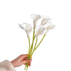 Lys Calla Artificiels Grande Taille Toucher Naturel Décoration Mariage Maison - Product Image 5