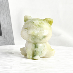 Wholesale Natural Crystal Hand Carved Mini Cat Crystal Cat Carvings Collection for <b>gift</b> - Product Image 3