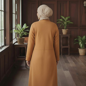 Conjunto Deportivo Informal y Transpirable para Mujer Musulmana, Marca Kilang Jahit, Precio de Fábrica, Labuh Menutup Aurat - Product Image 5