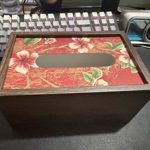 Boîte à mouchoirs en bois de noyer, nouveau style chinois, pour salon, hôtel, restaurant - Product Image 3
