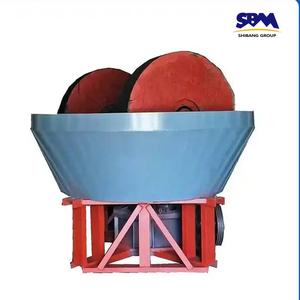 Broyeur à plaques humides à trois rouleaux à bas prix 1600 Détection d'or après le broyeur à plaques humides - Product Image 1