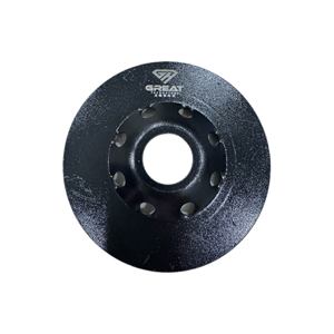 Китайский абразивный бетонный шлифовальный диск 4-дюймовый шлифовальный круг двухрядный сегментный алмазный инструмент алмазный шлифовальный камень - Product Image 3