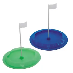 Zachte Basis Actuatoren Mini Golf Vlag Custom Standaard Stick Vlag Pole Plastic Beker Golfbaan Golfvlaggen Set